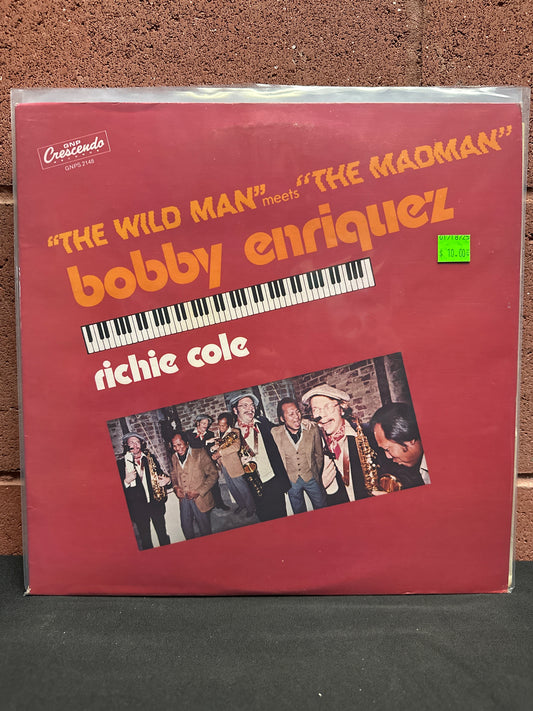 Used Vinyl: Bobby Enriquez - Richie Cole ""The Wildman" Meets "The Madman"" LP
