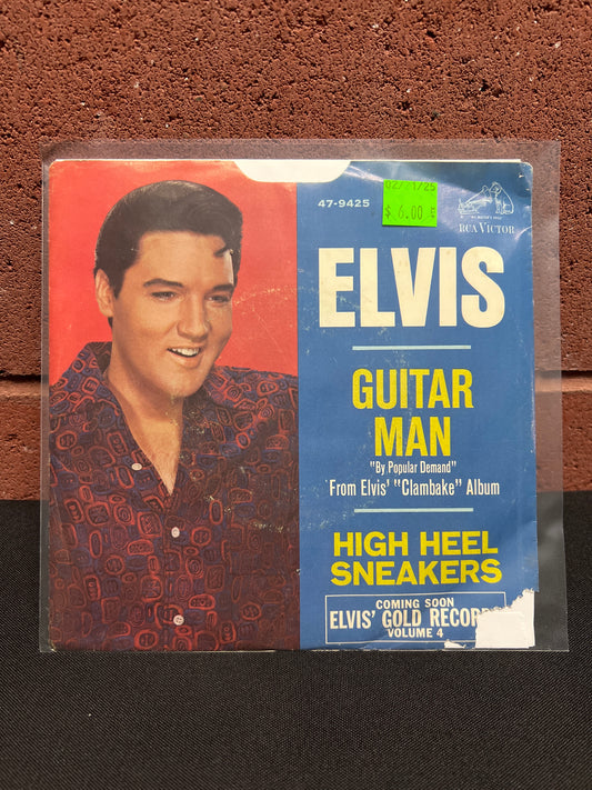 Used Vinyl: Elvis Presley "Guitar Man / High Heel Sneakers" 7"