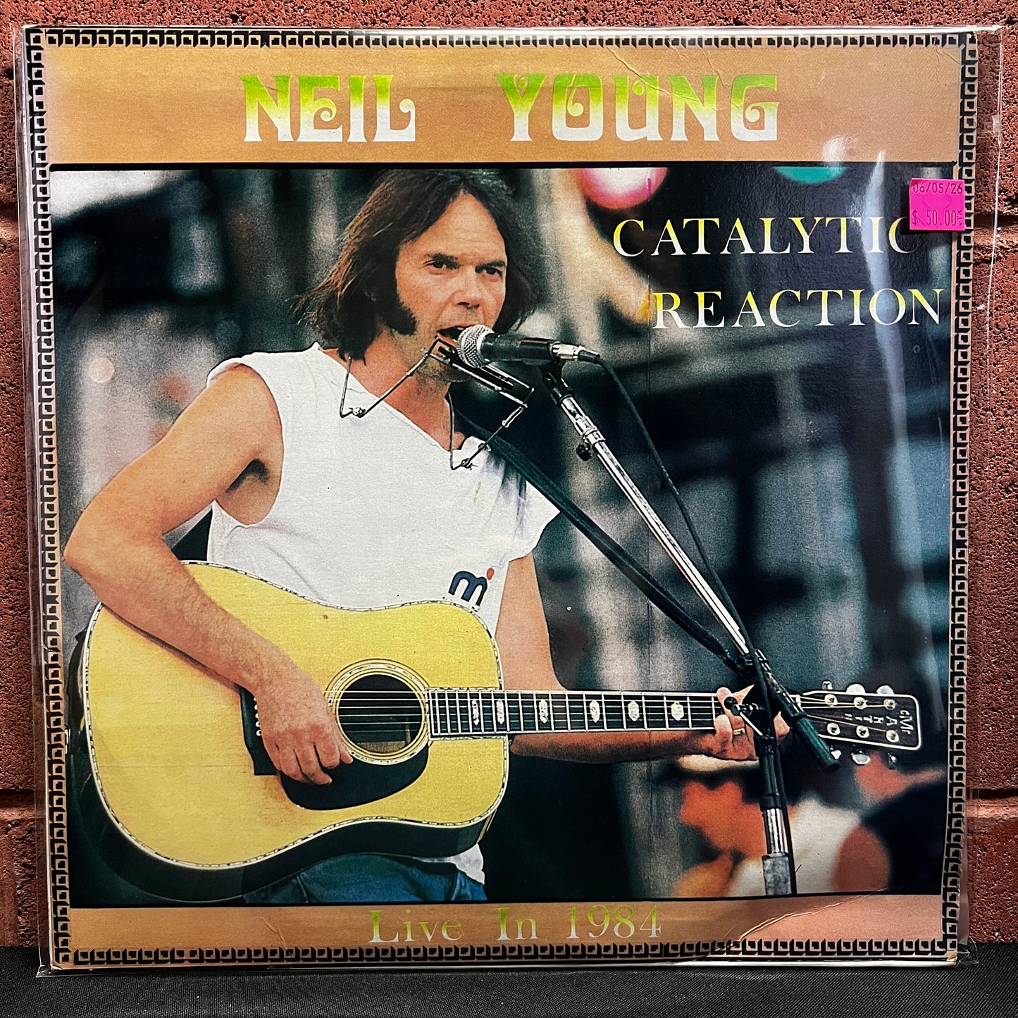Used Vinyl: Neil Young "Catalytic Reaction" 2xLP (UFO Records Press)