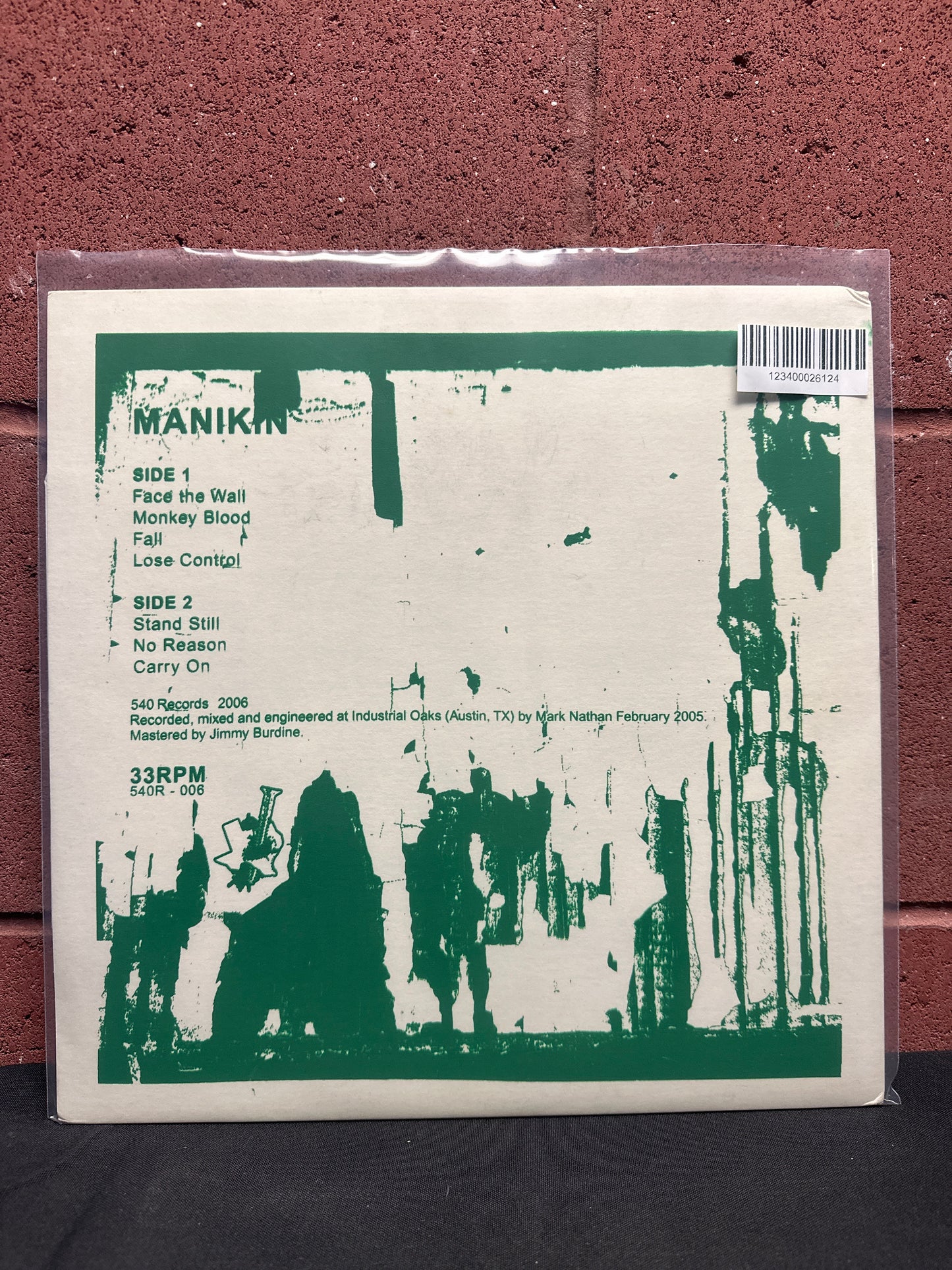 Used Vinyl:  Manikin ”Manikin” LP