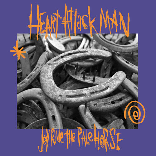 Heart Attack Man "Joyride the Pale Horse" LP (Orange/Violet Vinyl)