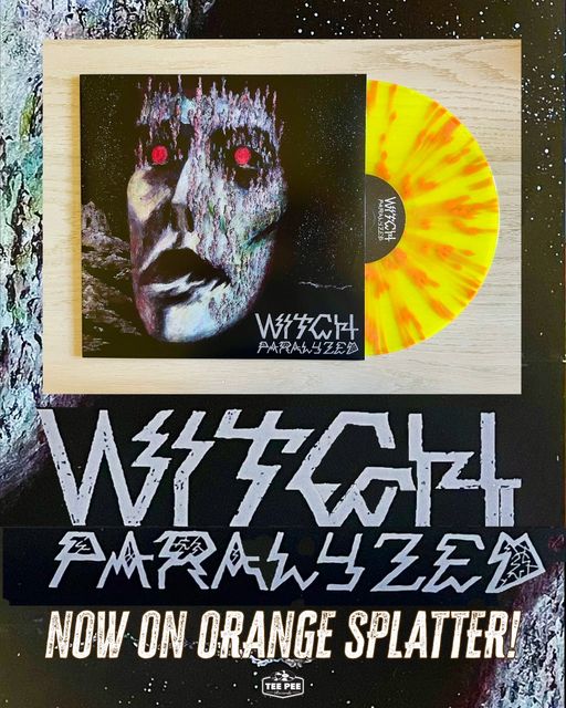 Witch "Paralyzed" LP (Orange Splatter Vinyl)