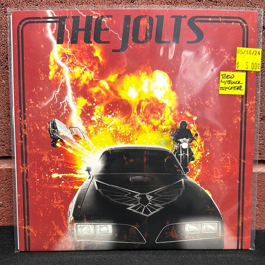 Used Vinyl:  The Jolts ”Born Speedin” 7" (Red with black splatter vinyl)