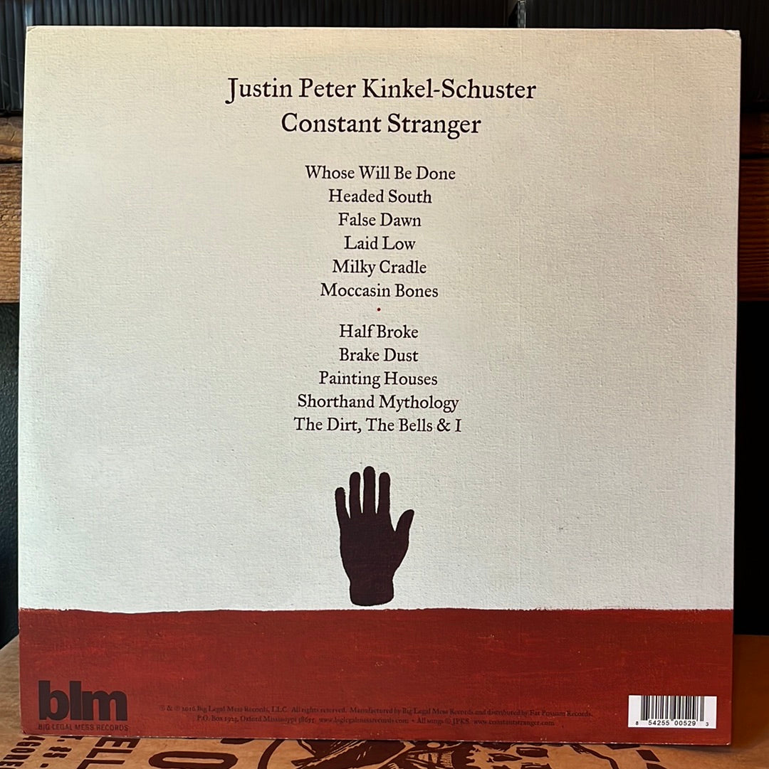 USED VINYL: Justin Peter Kinkel-Schuster “Constant Stranger” LP (White Vinyl)