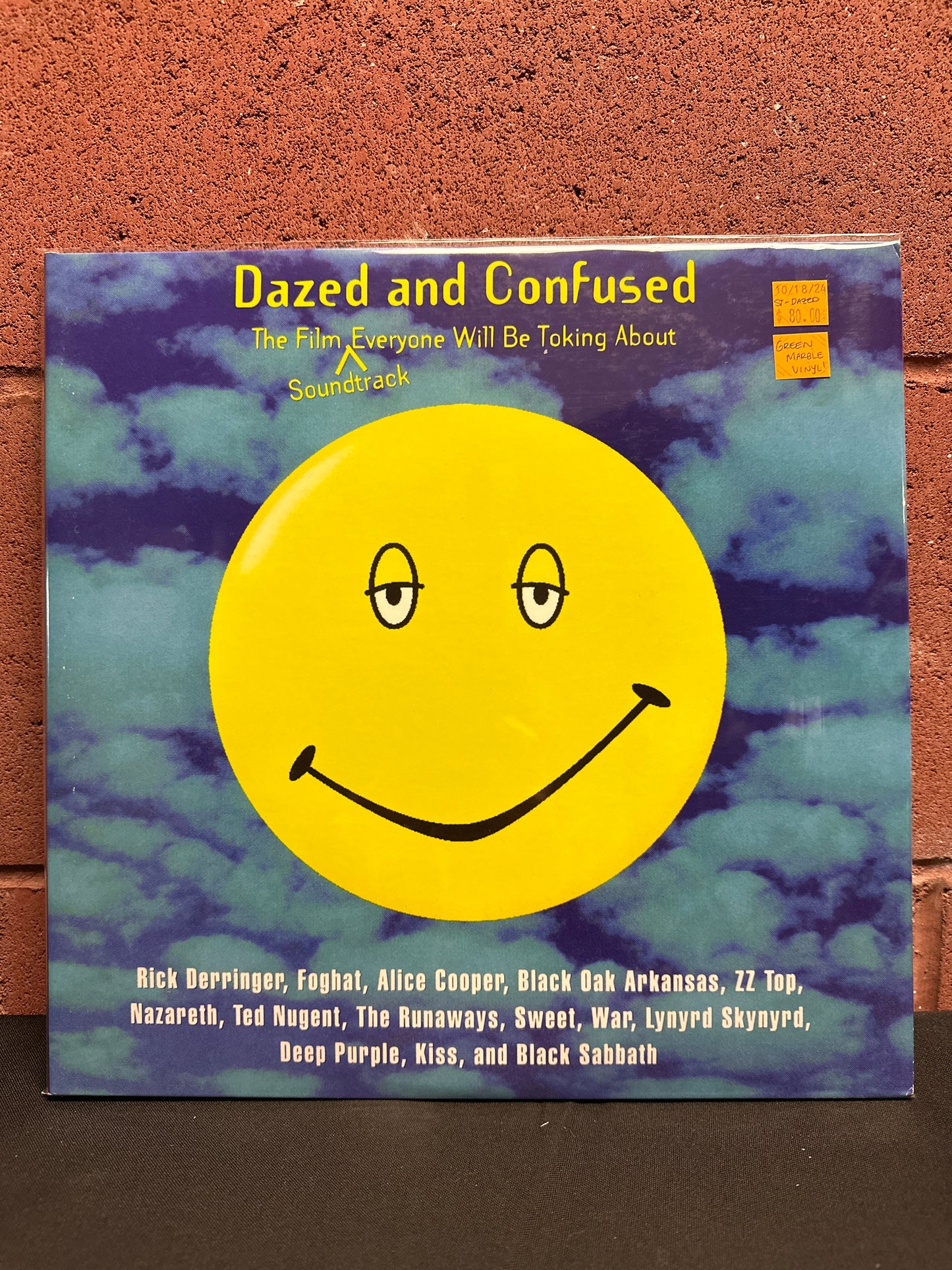 Used Vinyl:  Various ”Dazed And Confused (Music From The Motion Picture)” 2xLP (Green Marbled Vinyl)