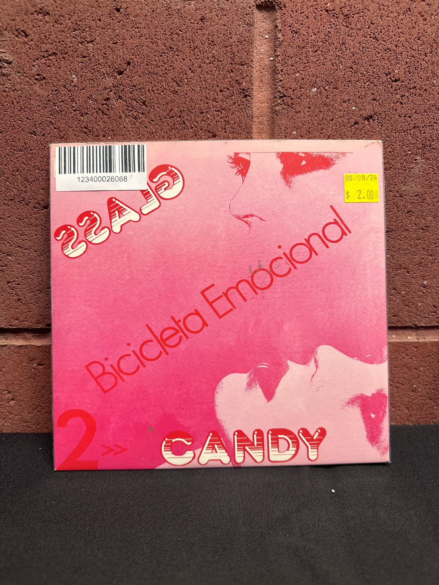 Used Vinyl:  Glass Candy ”Bicicleta Emocional” 7"