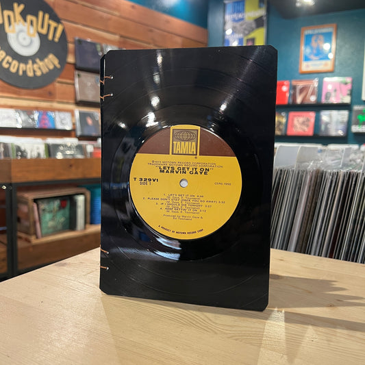 Marvin Gaye Recycled Vinyl Journal