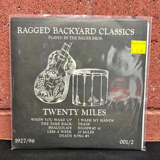 Used Vinyl:  Twenty Miles ”Ragged Backyard Classics” 3x7"