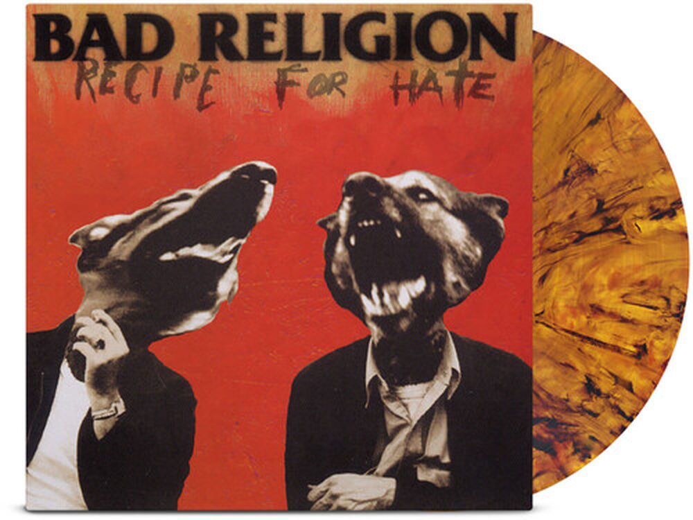 Bad Religion "Recipe For Hate" LP (Translucent Tigers Eye)