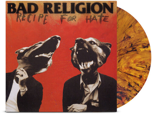 Bad Religion "Recipe For Hate" LP (Translucent Tigers Eye)