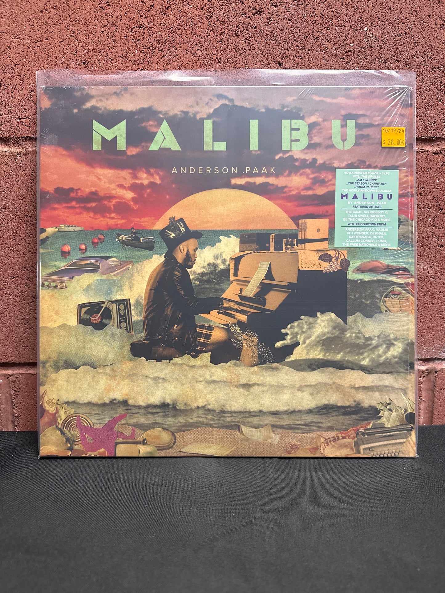 Used Vinyl:  Anderson .Paak ”Malibu” 2xLP (180 gram)