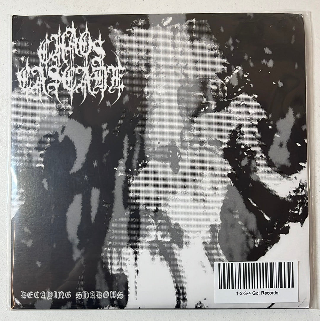 USED VINYL: Chaos Cascade / Sexmord “Decaying Shadows / Slaughter Chamber” 7" EP (White)