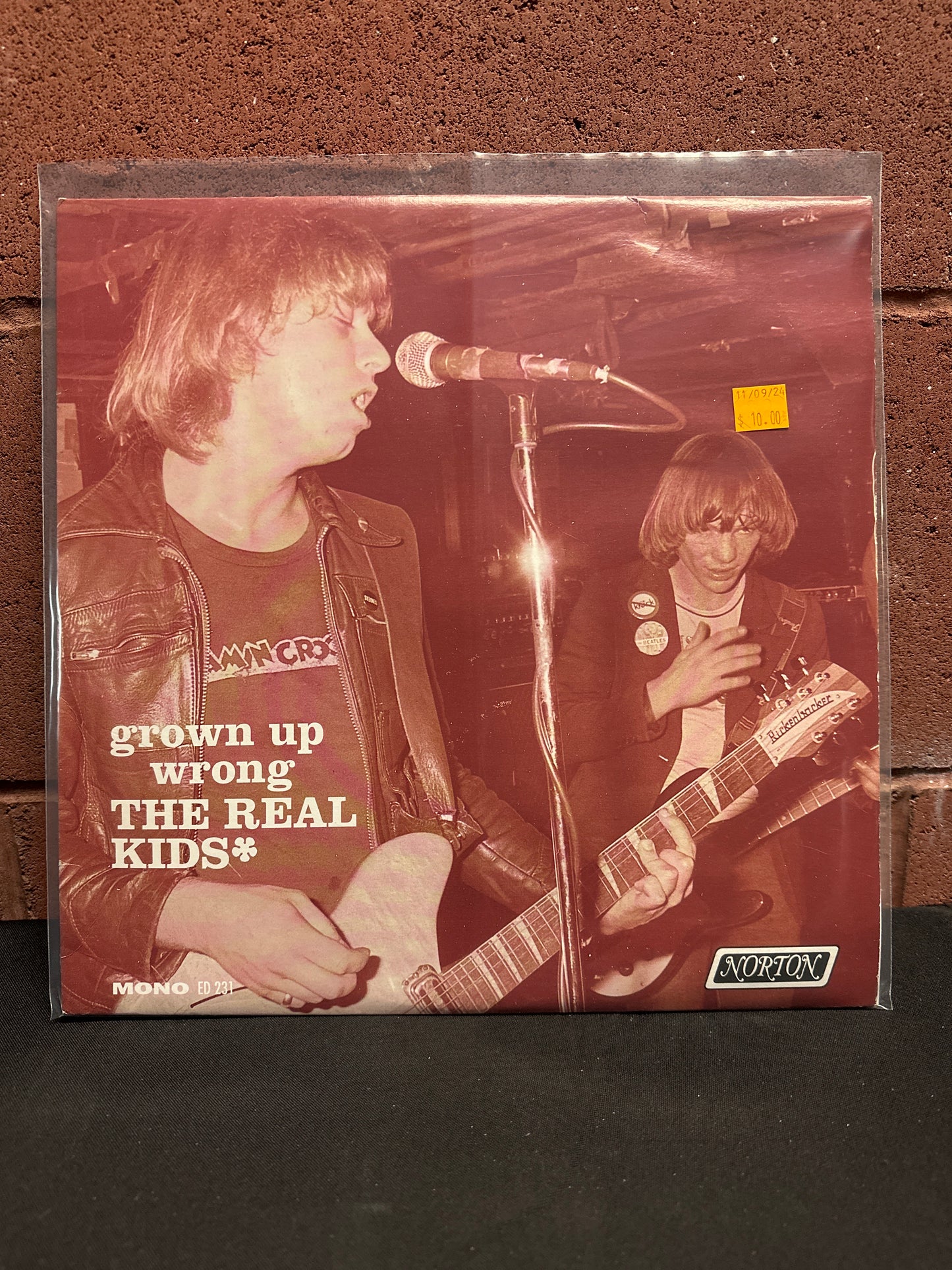 Used Vinyl:  The Real Kids ”Grown Up Wrong” LP