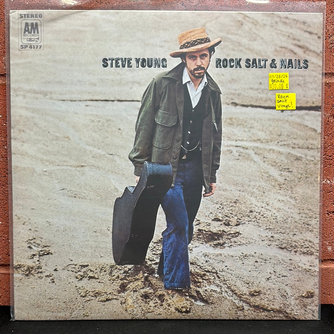 Used Vinyl:  Steve Young  ”Rock Salt And Nails” LP