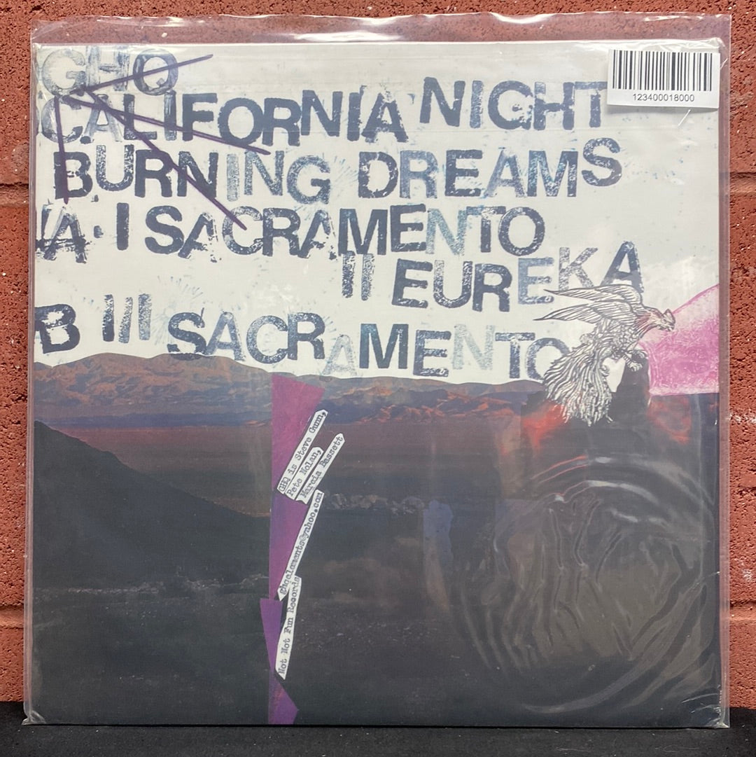 Used Vinyl:  GHQ ”California Night Burning Dreams” LP + CD (Blue vinyl)