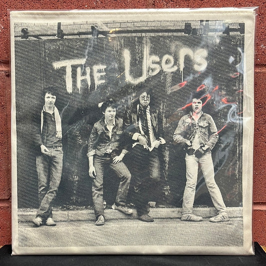 The Users "1977 1978 1979" LP (Japanese Press- Cloth Bag/Graffitti Wall Image)