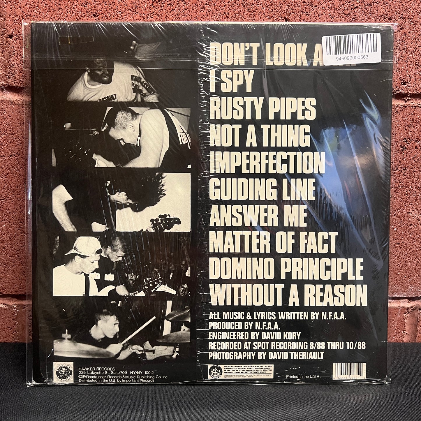 Used Vinyl: No For An Answer "A Thought Crusade" LP (Hawker Records Press in Shrink!)