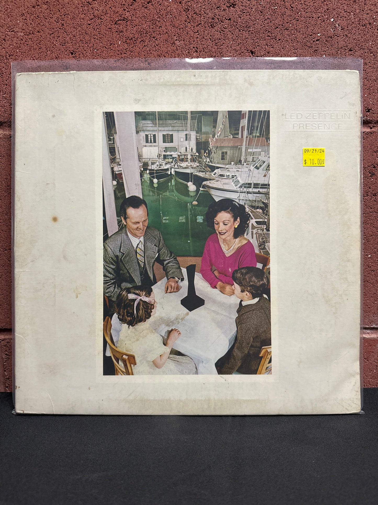 Used Vinyl:  Led Zeppelin ”Presence” LP