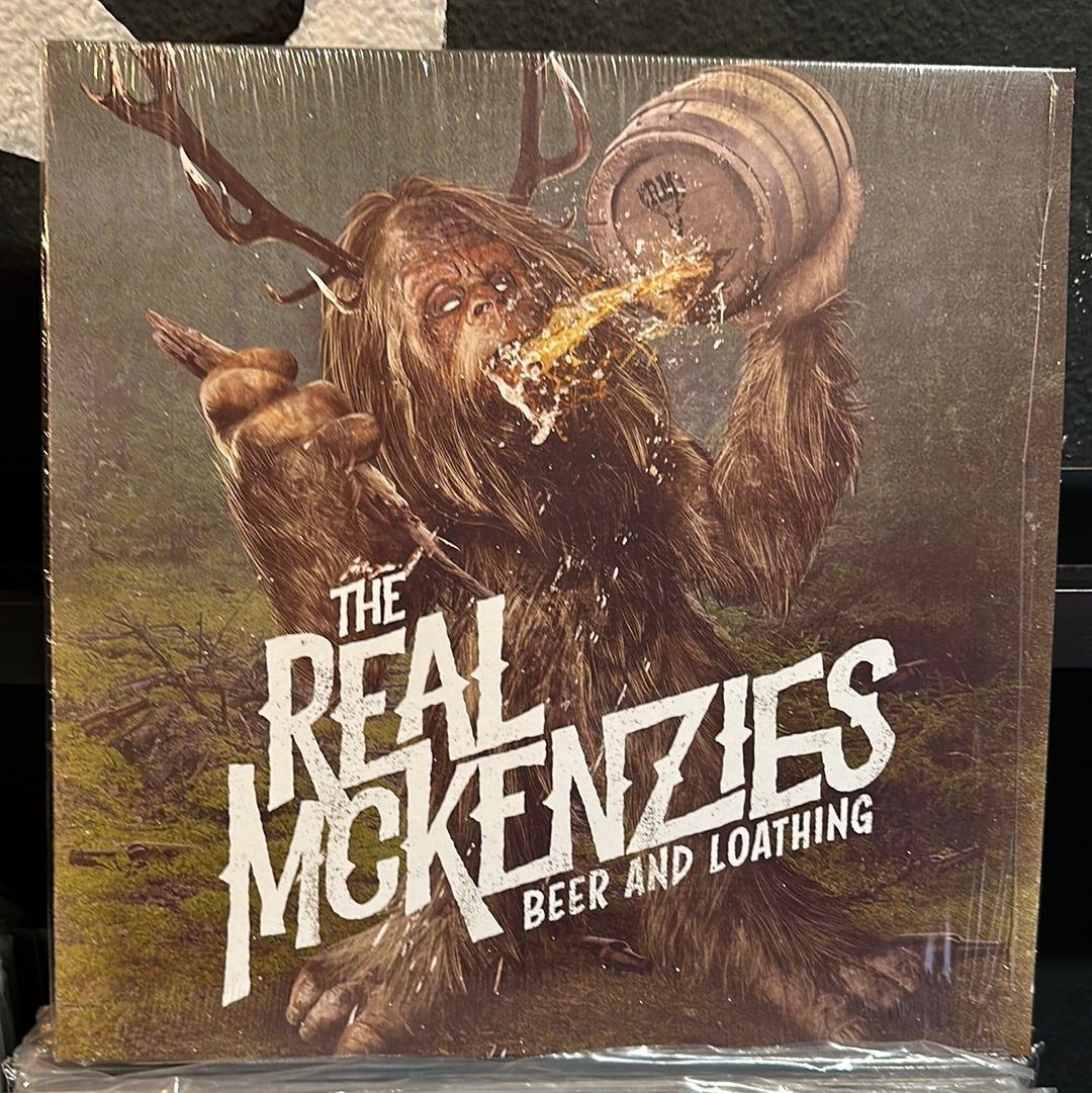 Used Vinyl:  The Real McKenzies ”Beer And Loathing” LP (Green/Beer vinyl)
