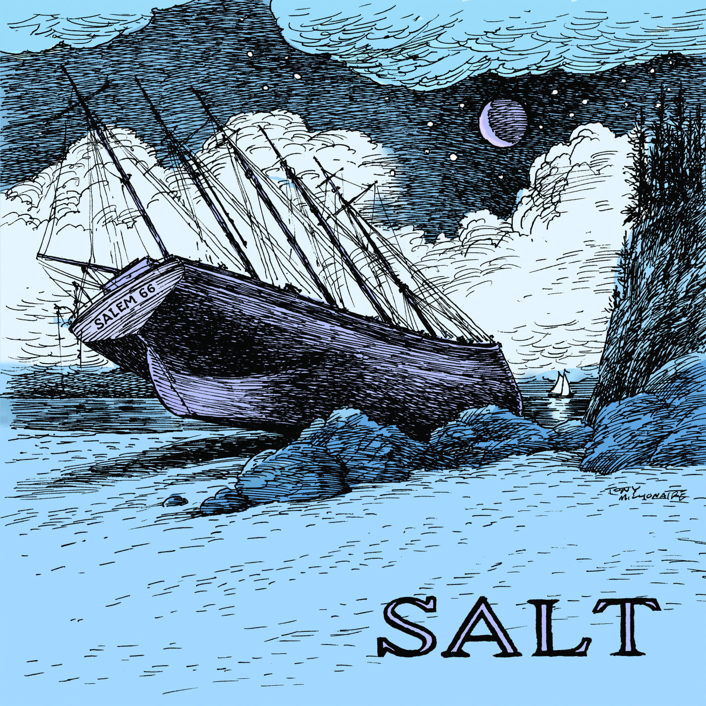 Salem 66 "Salt" LP (Hand Numbered Blue Vinyl)