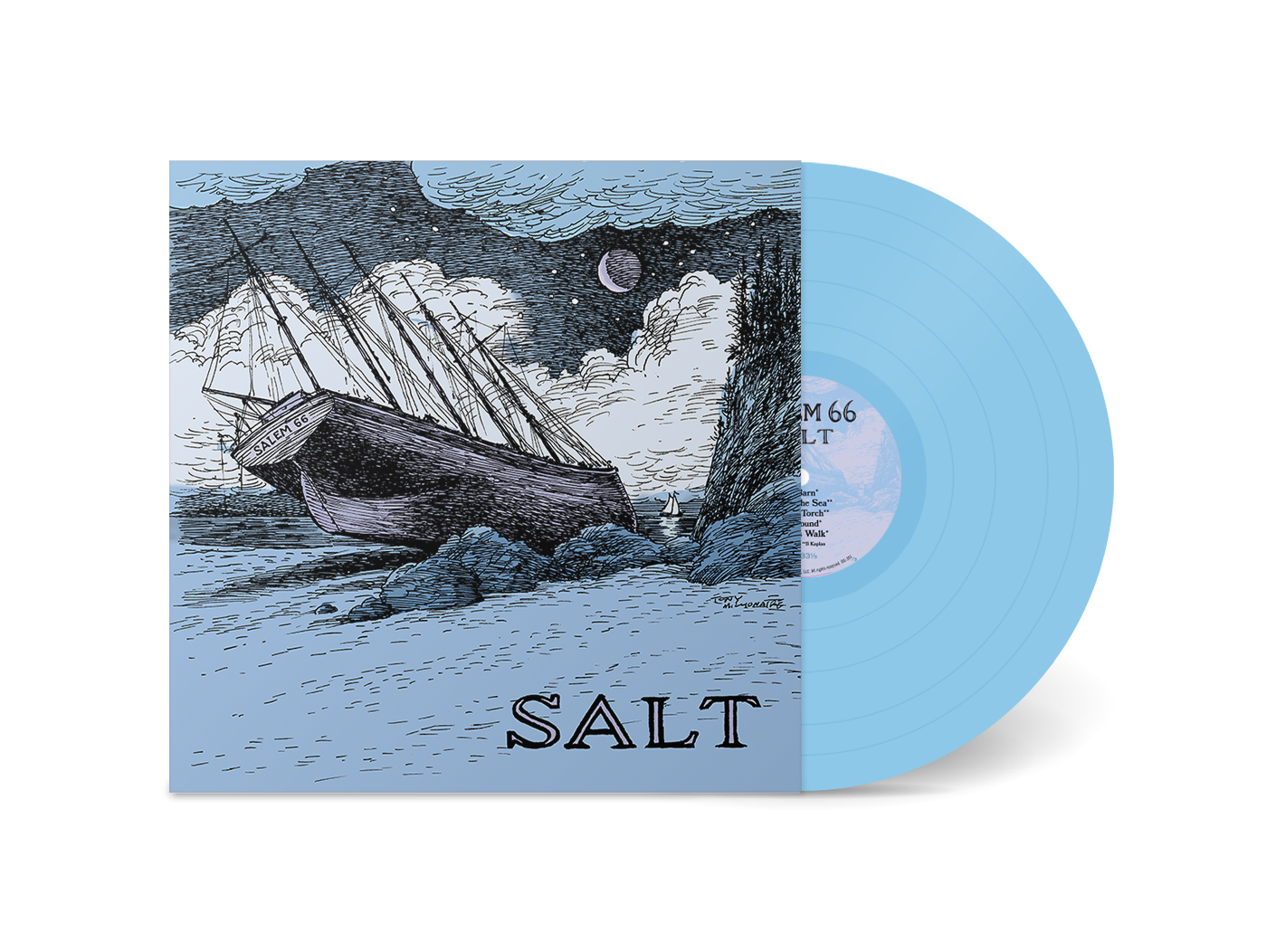Salem 66 "Salt" LP (Hand Numbered Blue Vinyl)