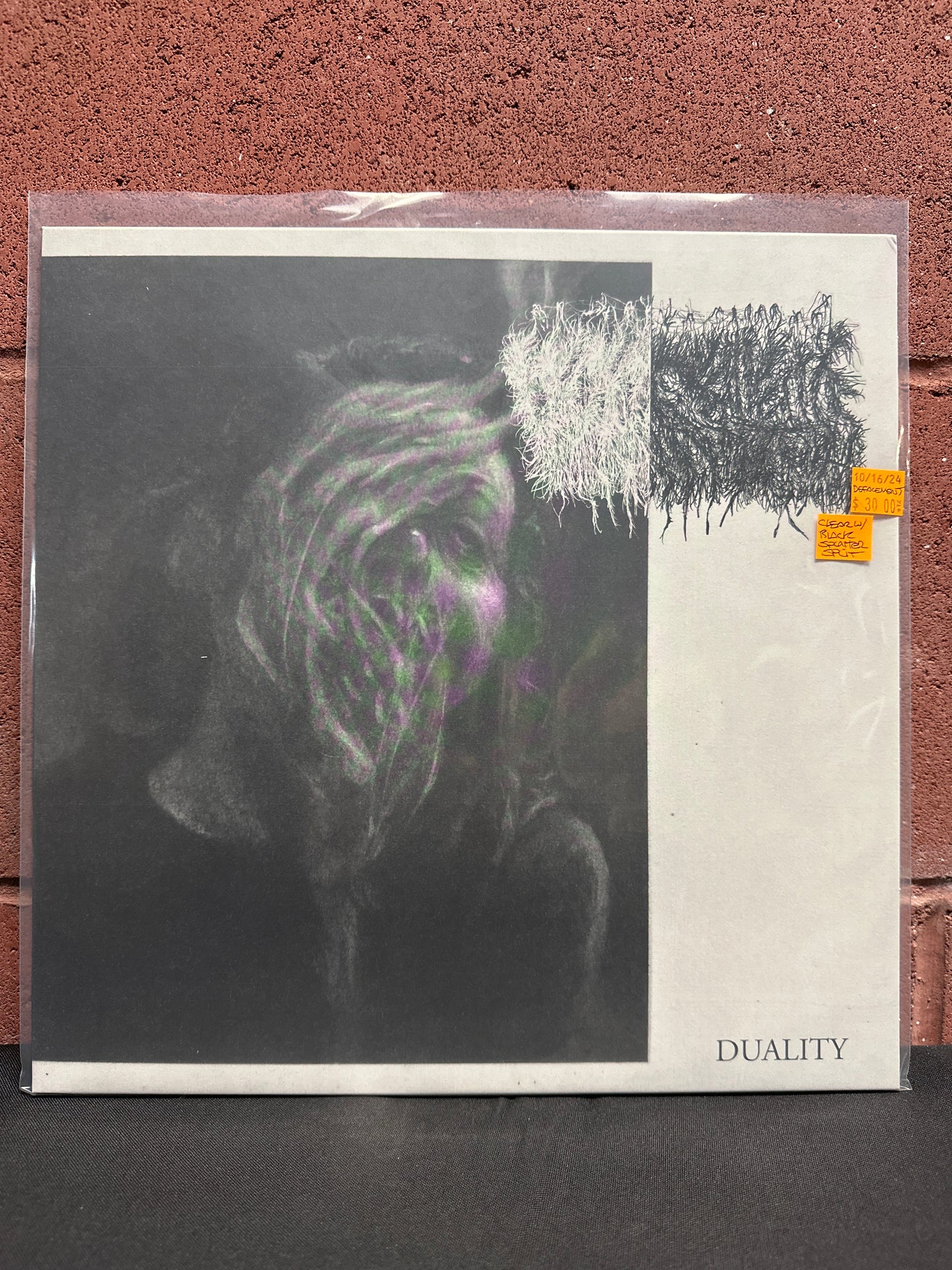 Used Vinyl:  Defacement ”Duality” LP (Clear & Black Splatter Vinyl)