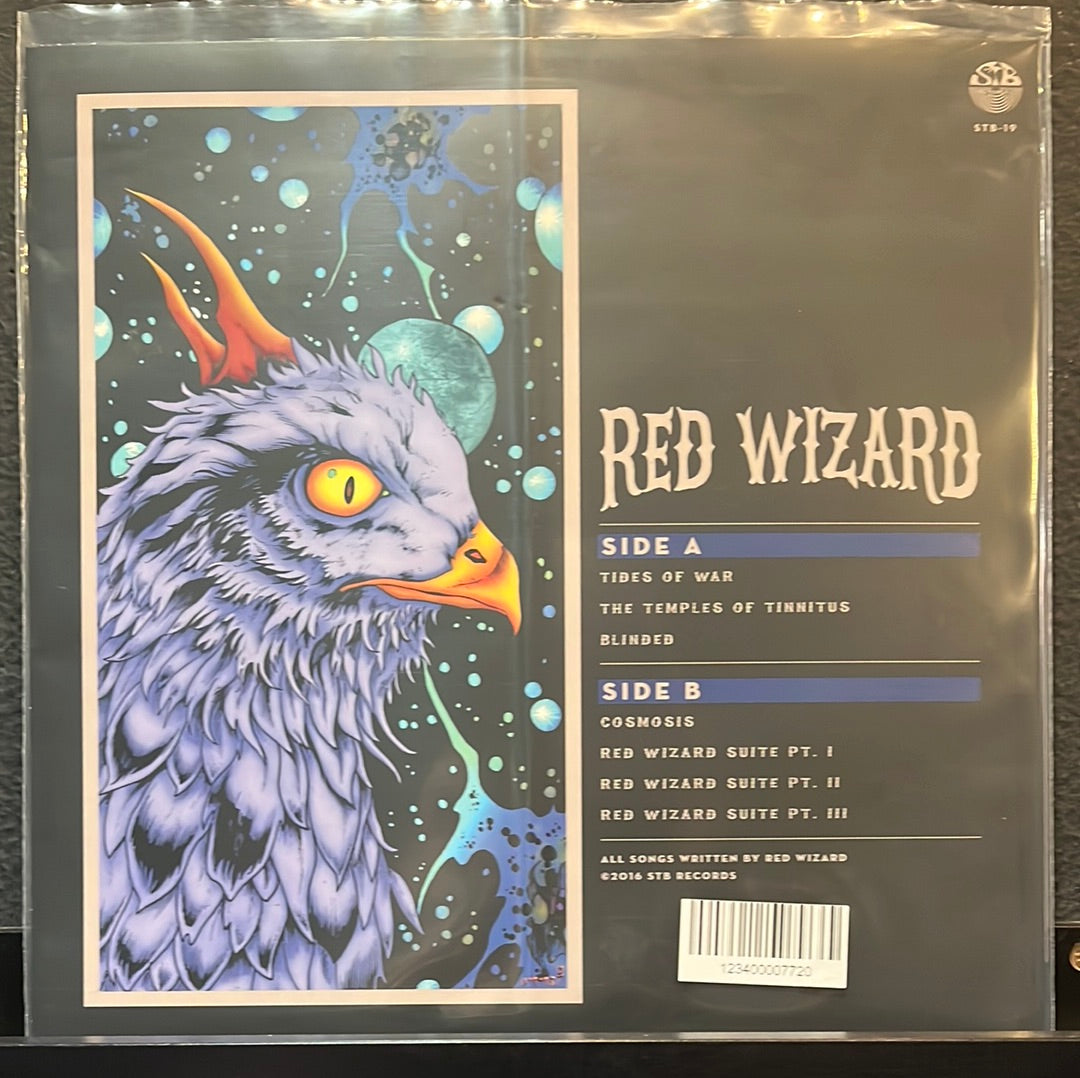 USED VINYL: Red Wizard "Cosmosis" LP (Green And Yellow Marbled Transluscent Vinyl)