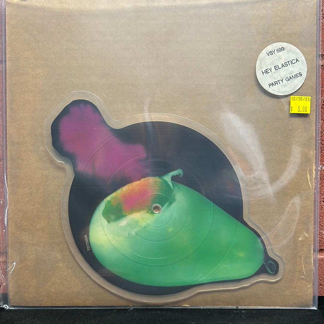 Used Vinyl:  Hey! Elastica ”Party Games” 7" (Picture disc)