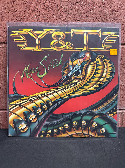 Used Vinyl:  Y & T ”Mean Streak” LP