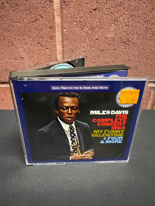 Used CD: Davis, Miles "The Complete Concert 1964 - My Funny Valentine + Four & More" 2xCD