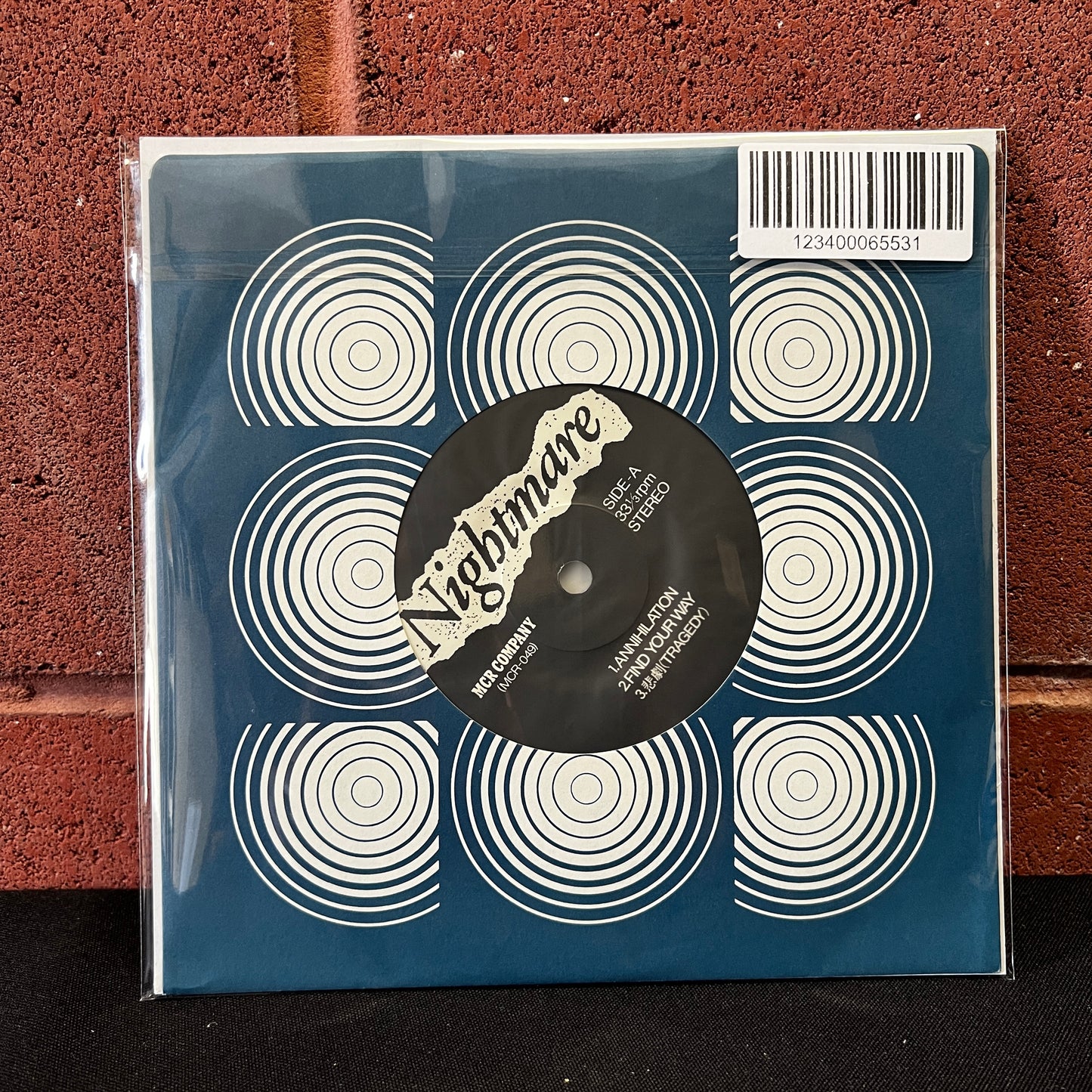 Used Vinyl: Nightmare / Concrete Sox "Split" 7" (1991 Japanese Issue)