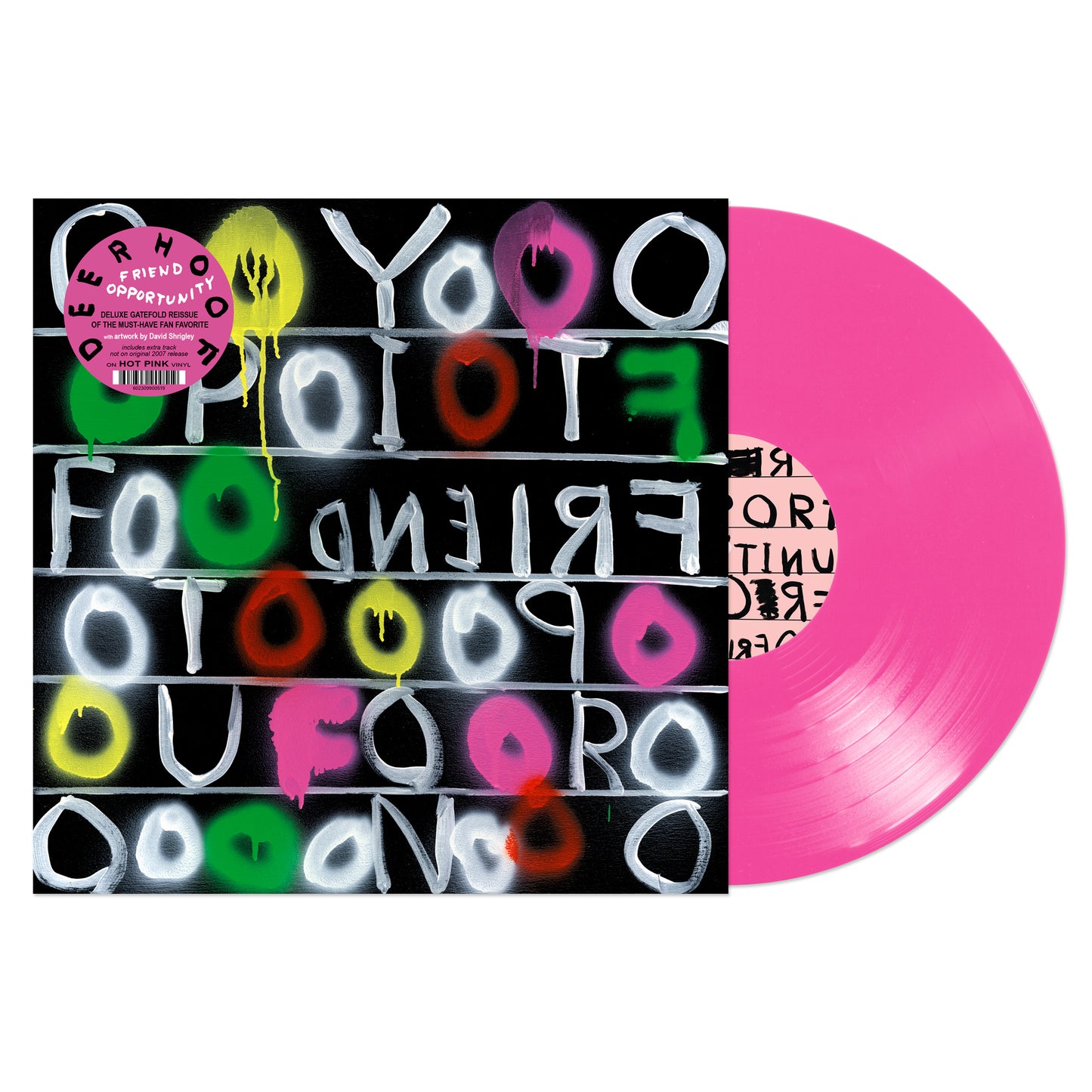 Deerhoof "Friend Opportunity" LP (Hot Pink Vinyl)