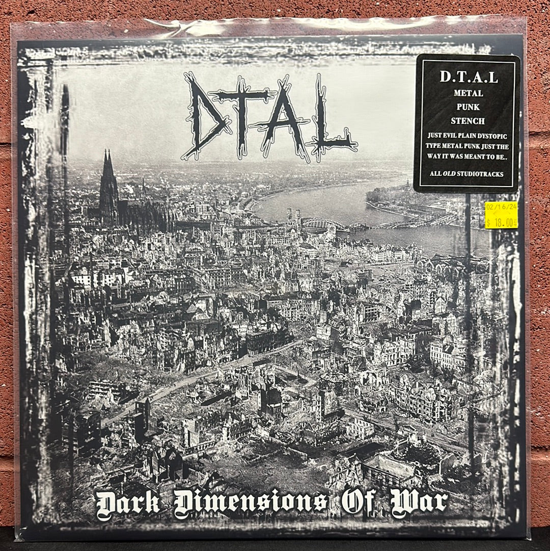 Used Vinyl:  D.T.A.L. ”Dark Dimensions Of War ” LP