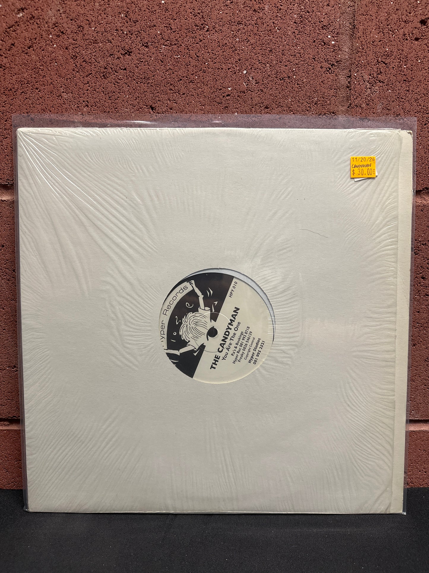 Used Vinyl: The Candyman "You Are The One / Sensi Addict" 12"