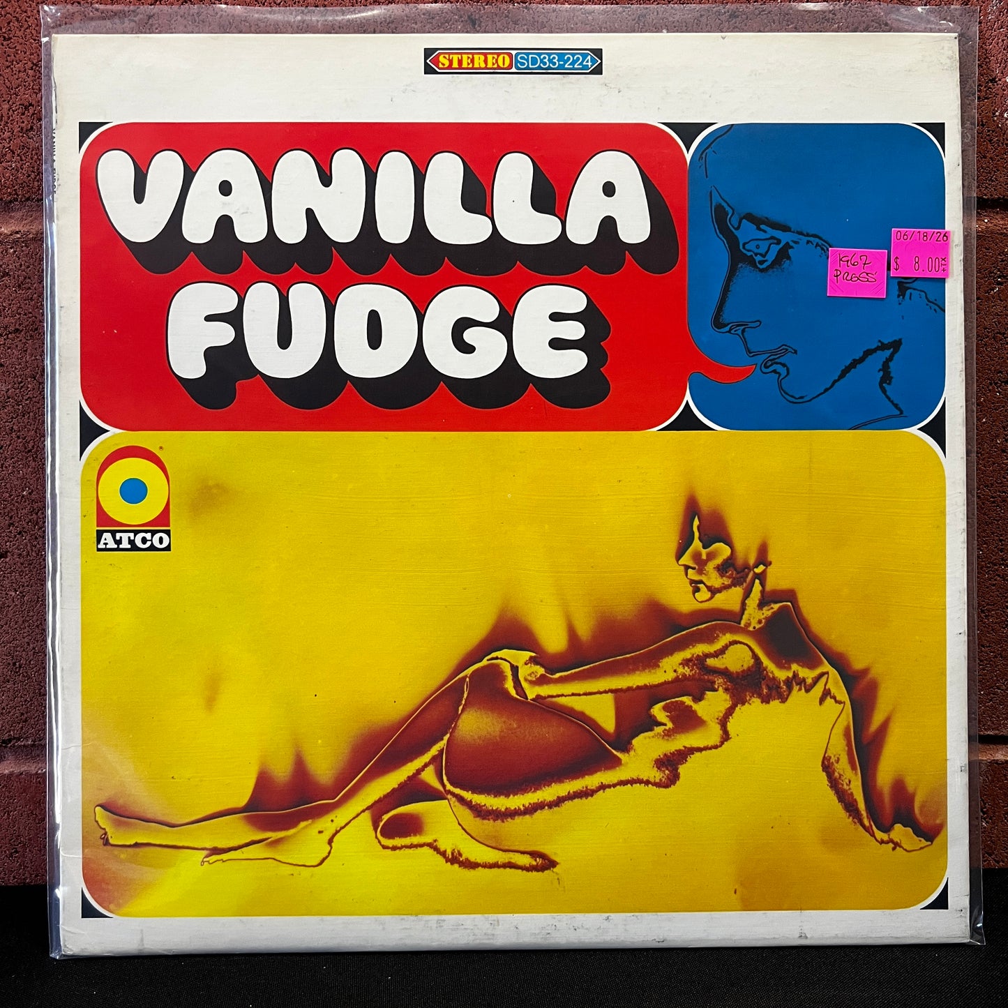 Used Vinyl: Vanilla Fudge "S/T" LP (1967 Press)