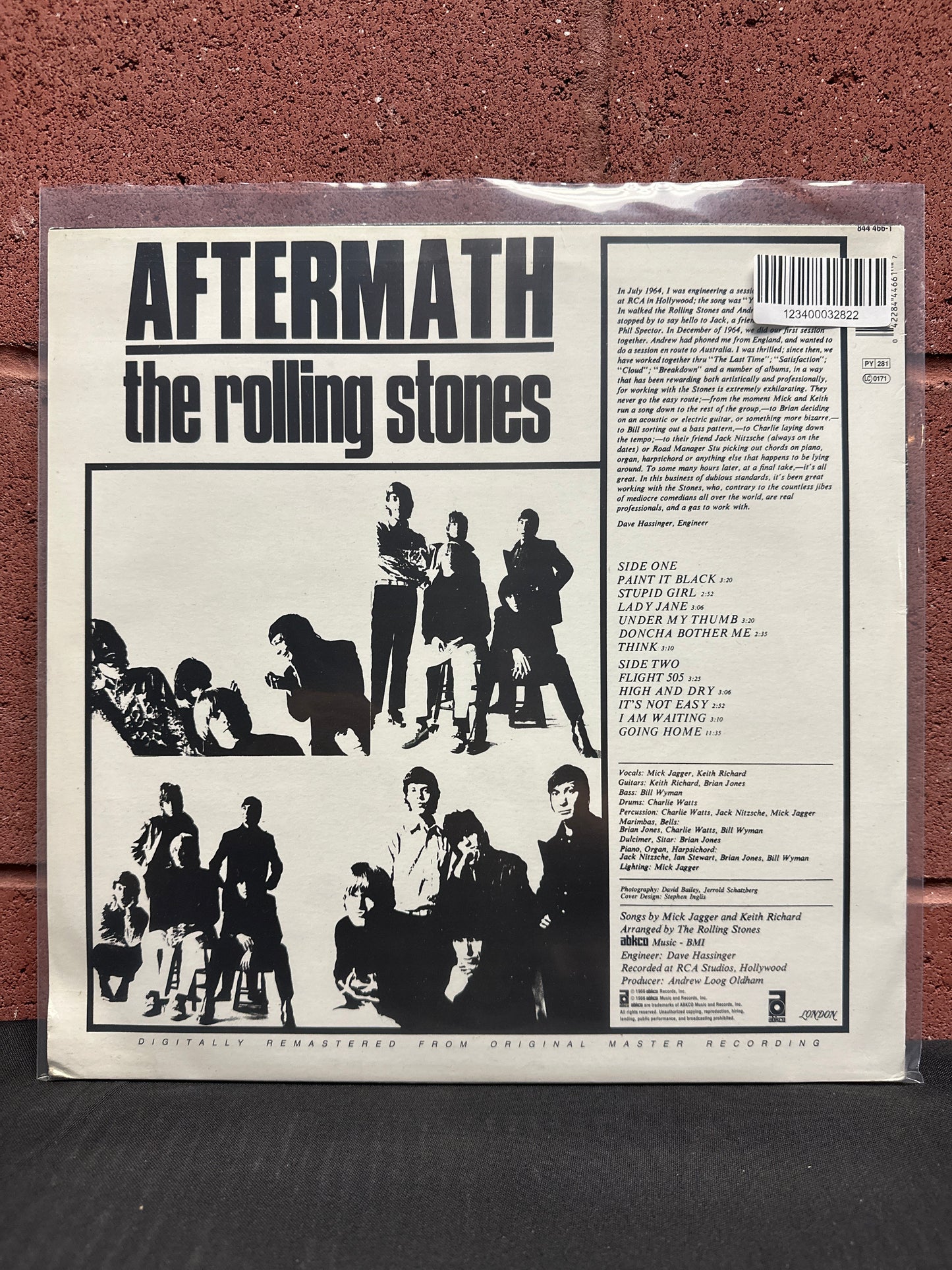 Used Vinyl:  The Rolling Stones ”Aftermath” LP