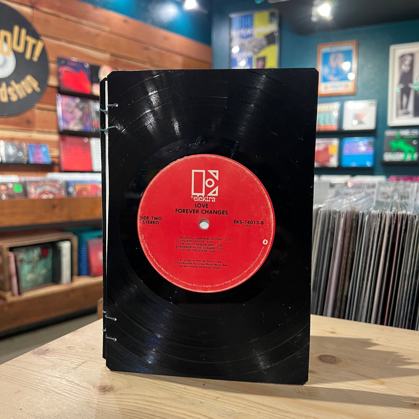 Love / The Troggs Recycled Vinyl Journal