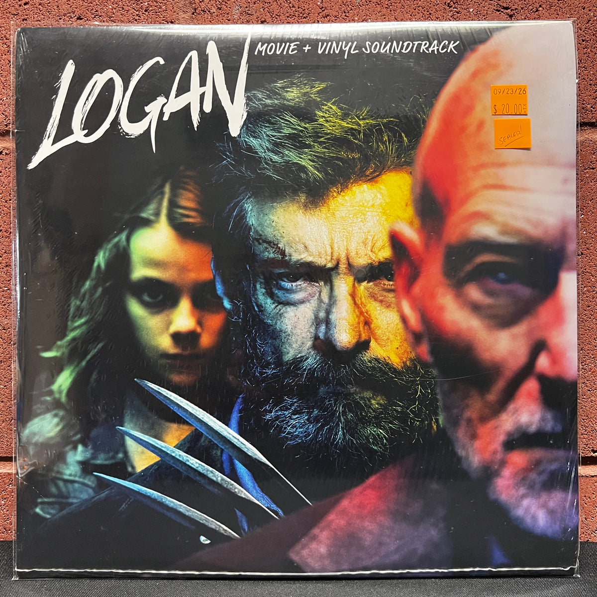 Used Vinyl: Marco Beltrami "Logan (Original Motion Picture Soundtrack)" LP + 2xBluRay + DVD (Sealed)