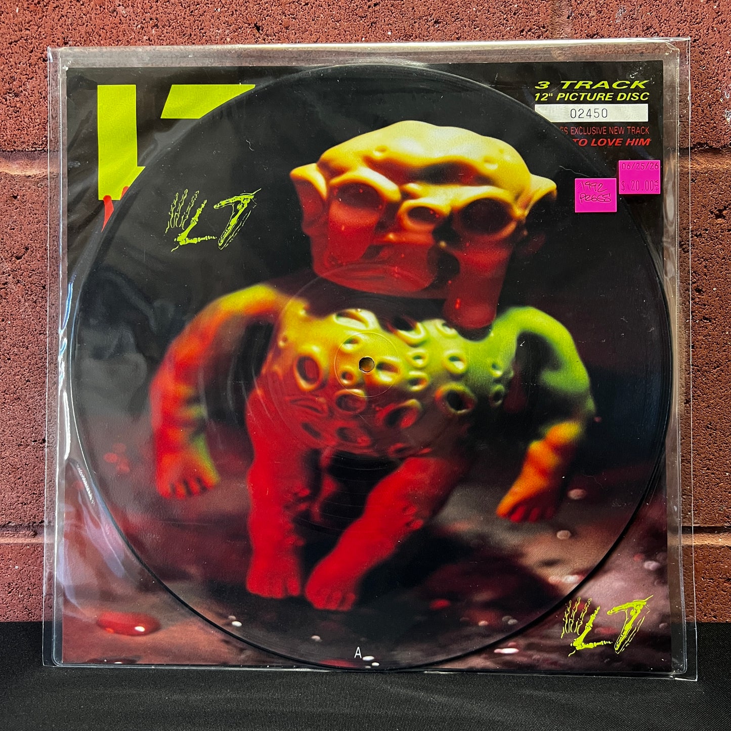 Used Vinyl: L7 "Monster" 12" (1992 Press - Picture Disc)