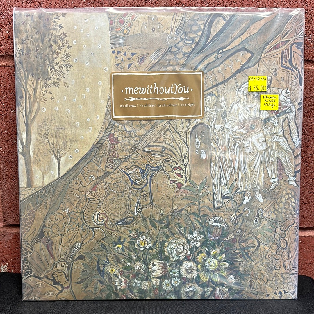 Used Vinyl:  mewithoutYou ”It's All Crazy! It's All False! It's All A Dream! It's Alright” 2xLP