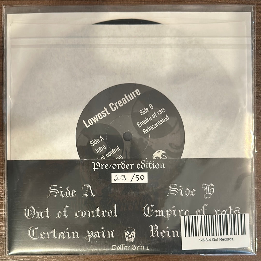 USED VINYL: Lowest Creature “Certain Pain” 7"