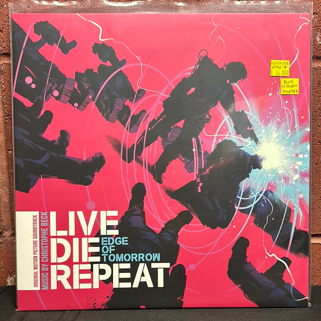 Used Vinyl:  Christophe Beck ”Edge Of Tomorrow (Original Motion Picture Soundtrack)” LP (Blue w/ Black Splatter Vinyl)