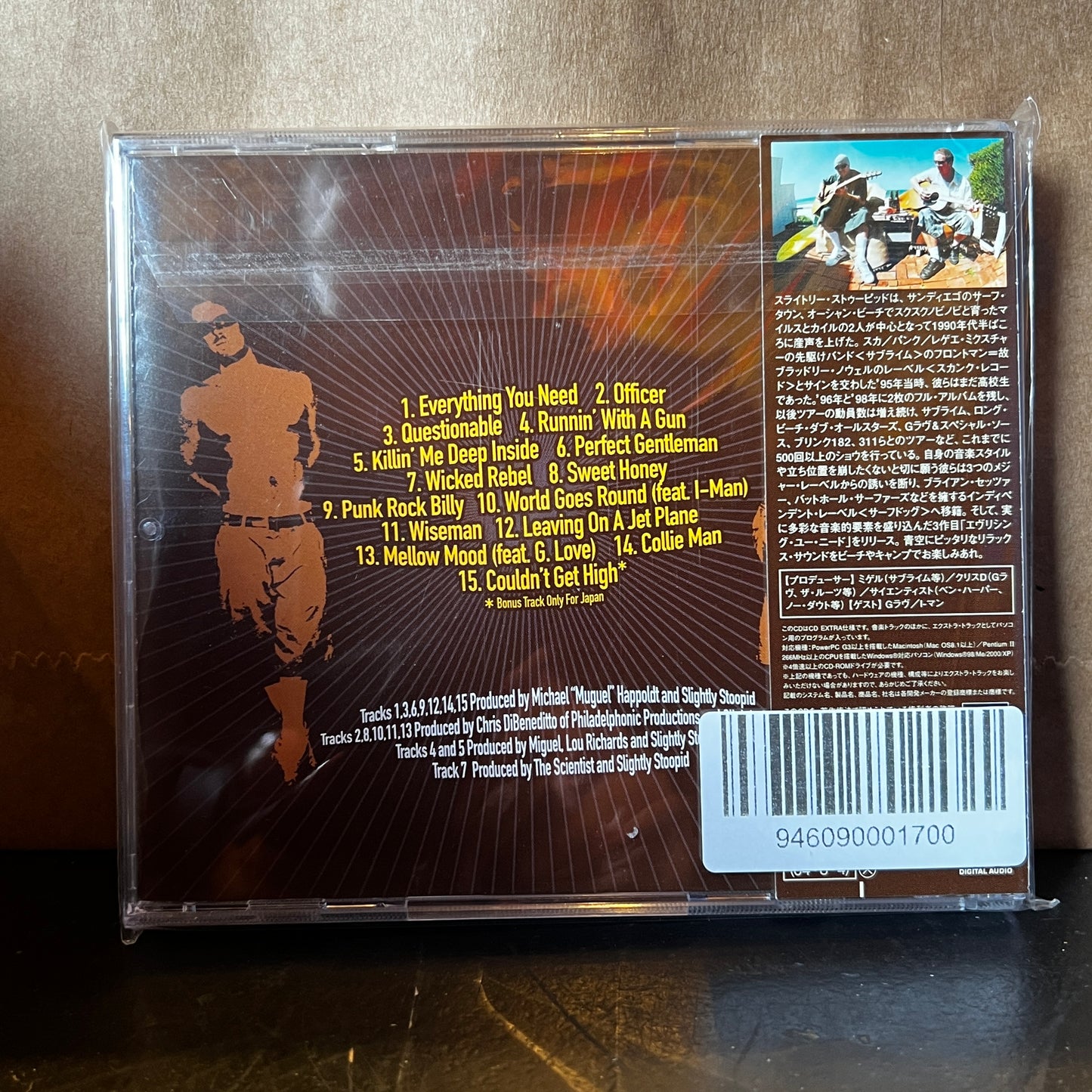 Used CD: Slightly Stoopid "Everything You Need" CD (2004 Japanese Press w/ Bonus Track)