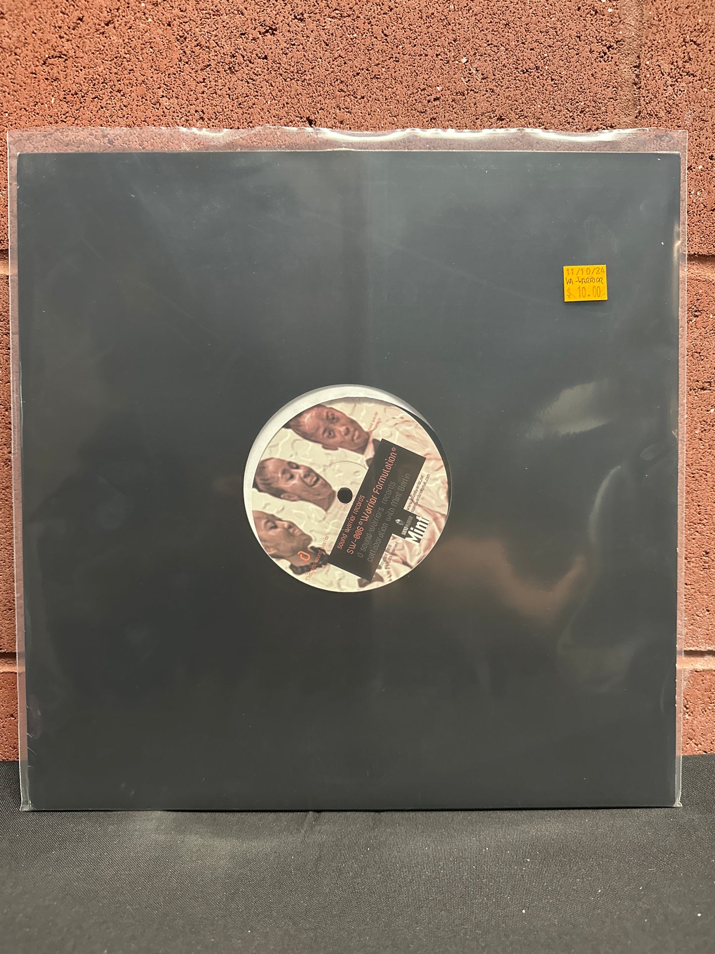 Used Vinyl:  Various ”Warrior Formulation” 12"