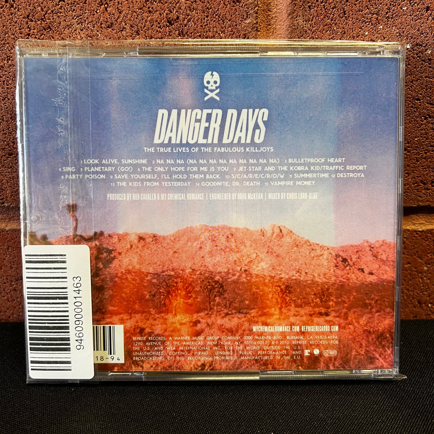 Used CD: My Chemical Romance "Danger Days: The True Lives Of The Fabulous Killjoys" CD (2010 EU Press)