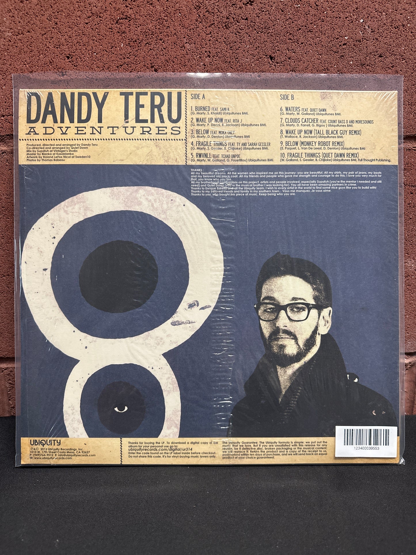 Used Vinyl:  Dandy Teru ”Adventures” LP