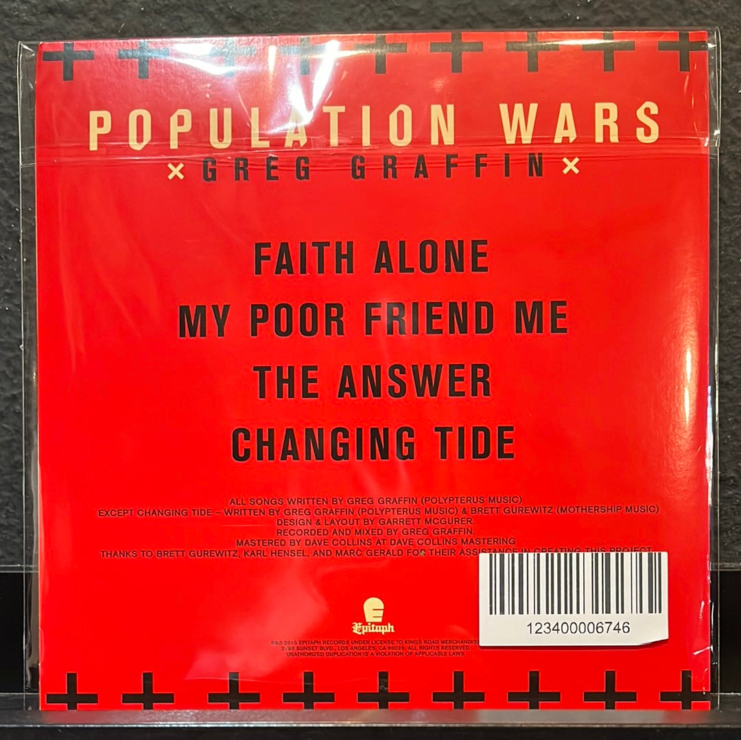 USED VINYL: Greg Graffin "Population Wars" 7"