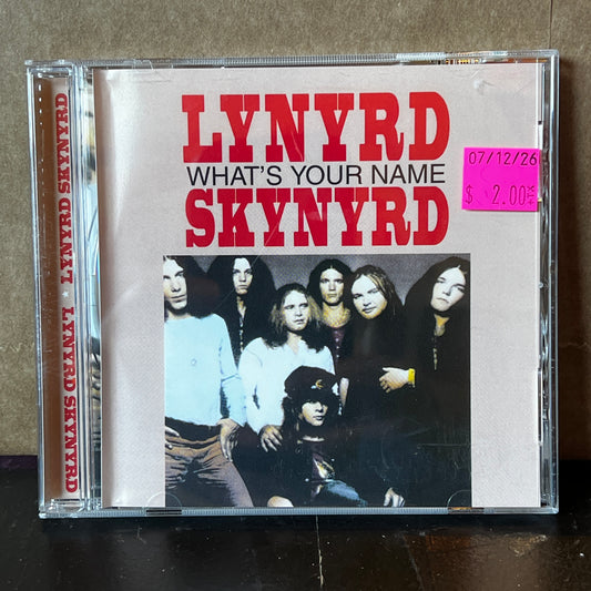 Used CD: Lynyrd Skynyrd "What's Your Name" CD