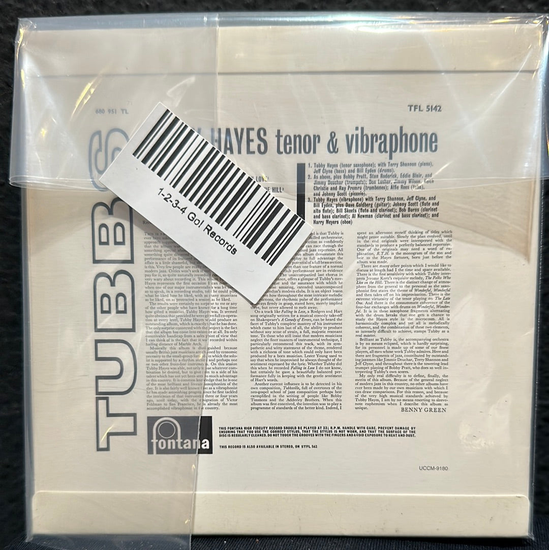 USED CD: Tubby Hayes “Tubbs” CD