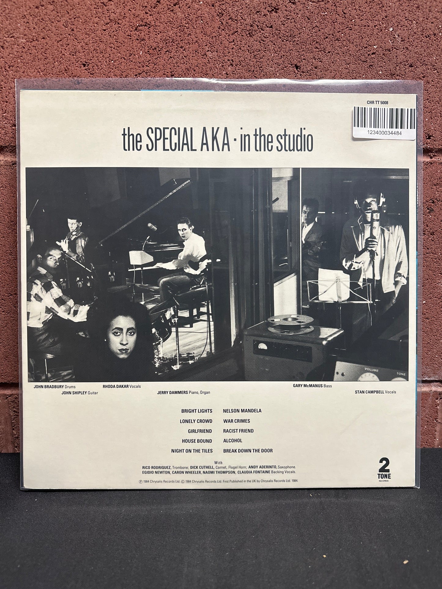 Used Vinyl:  The Special AKA ”In The Studio” LP